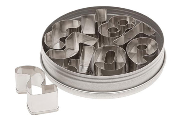 Numbers Cutter Set 3 Inch (9 Pack) - Ateco