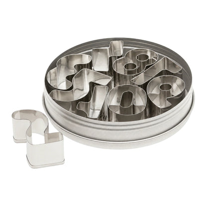 Numbers Cutter Set 1.5 Inch (9 Pack) - Ateco