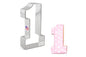 Large Number 1 Cookie Cutter - Ann Clark
