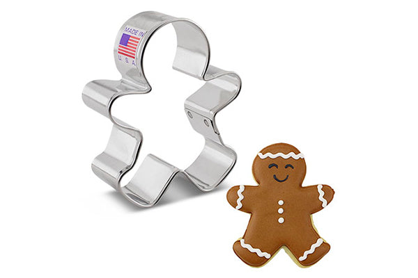 Gingerbread Man Cookie Cutter 2.875 Inch - Ann Clark