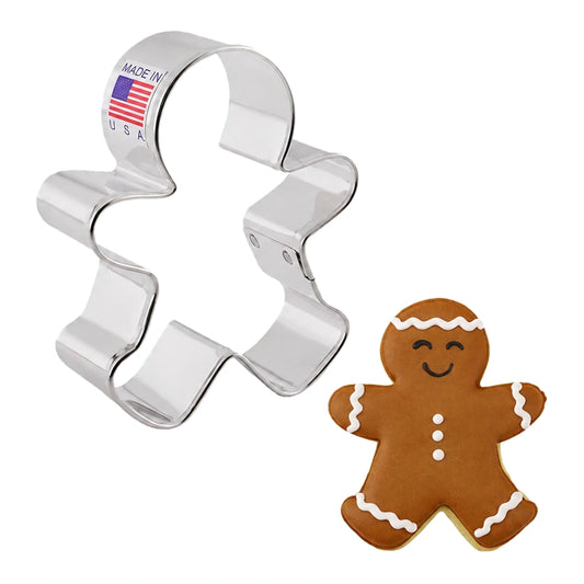Gingerbread Man Cookie Cutter 2.875 Inch - Ann Clark