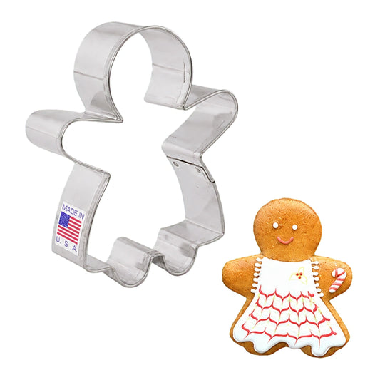 Gingerbread Girl Cookie Cutter - Ann Clark