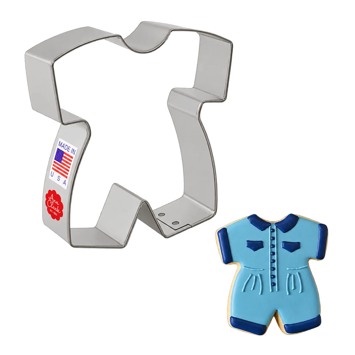 Baby Romper Cookie Cutter - Ann Clark