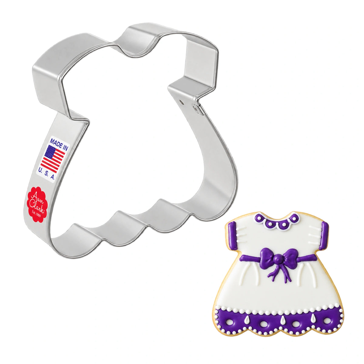 Baby Dress Cookie Cutter - Ann Clark