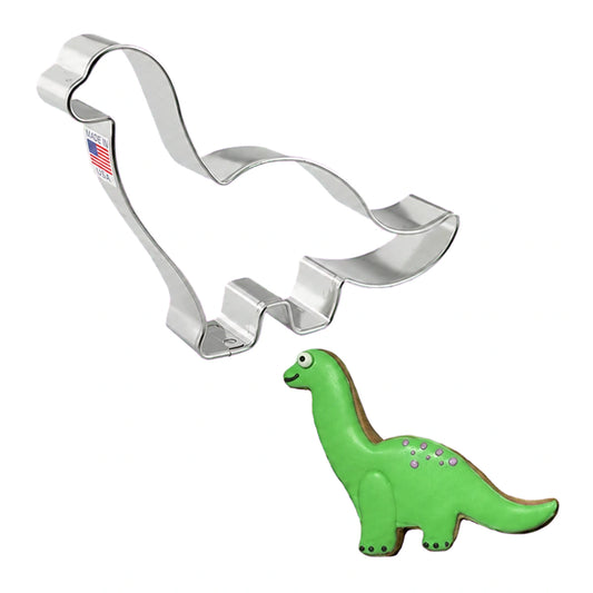 Brontosaurus Dinosaur Cookie Cutter - Ann Clark