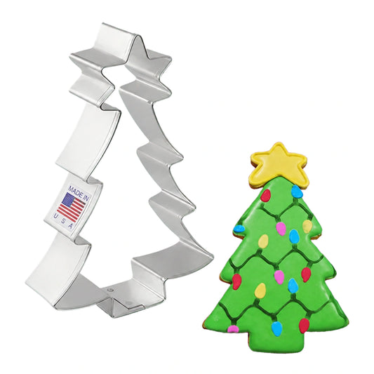 Christmas Tree with Star Cookie Cutter - Ann Clark