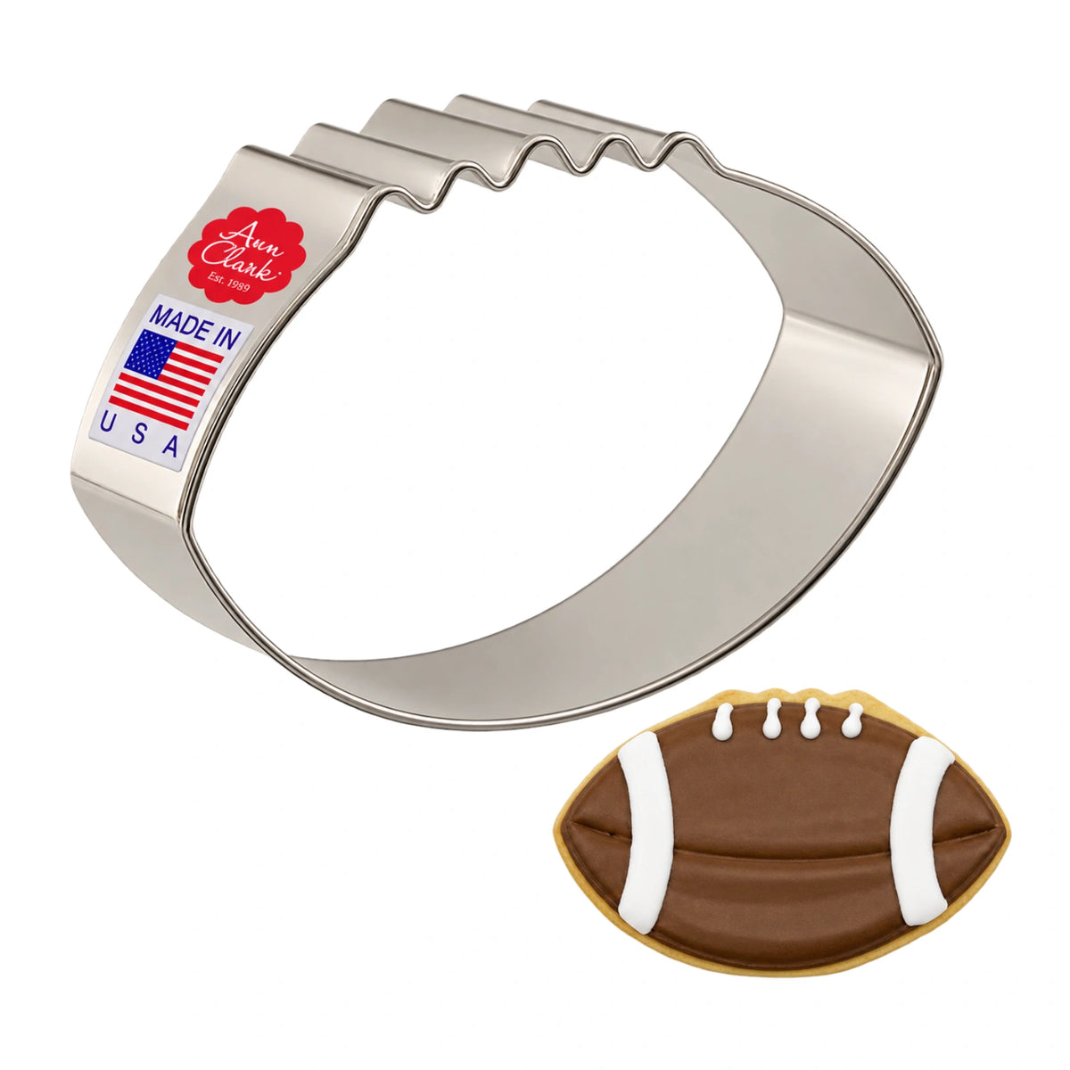 Football Cookie Cutter - Ann Clark