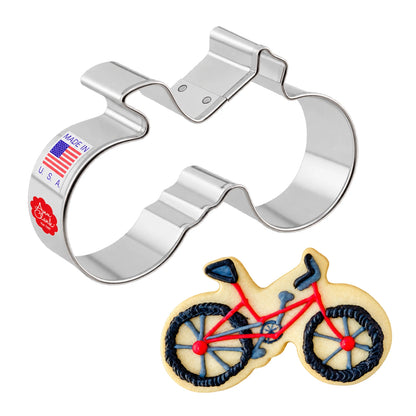 Bicycle Cookie Cutter 4 Inch - Ann Clark