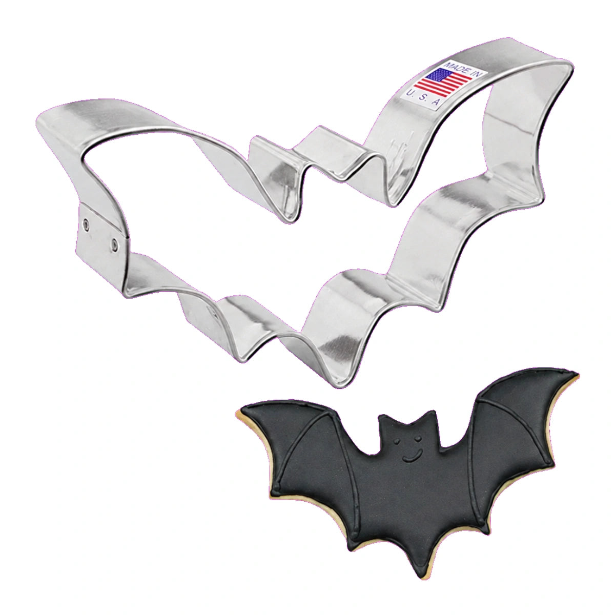 Halloween Bat Cookie Cutter 4.9 Inch - Ann Clark