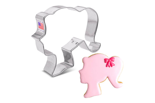 Doll Head Cookie Cutter - Ann Clark
