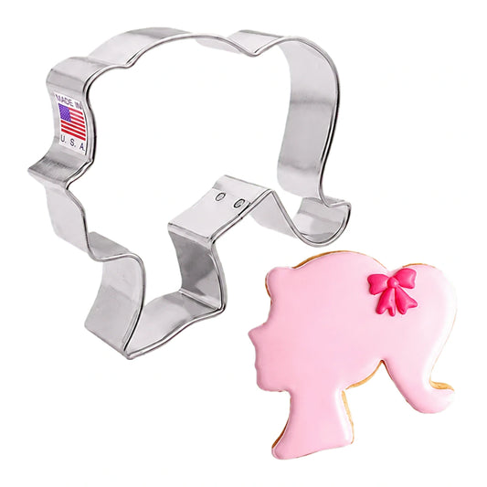 Doll Head Cookie Cutter - Ann Clark