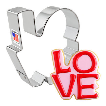 LOVE Word Cookie Cutter 3.25 Inch - Ann Clark