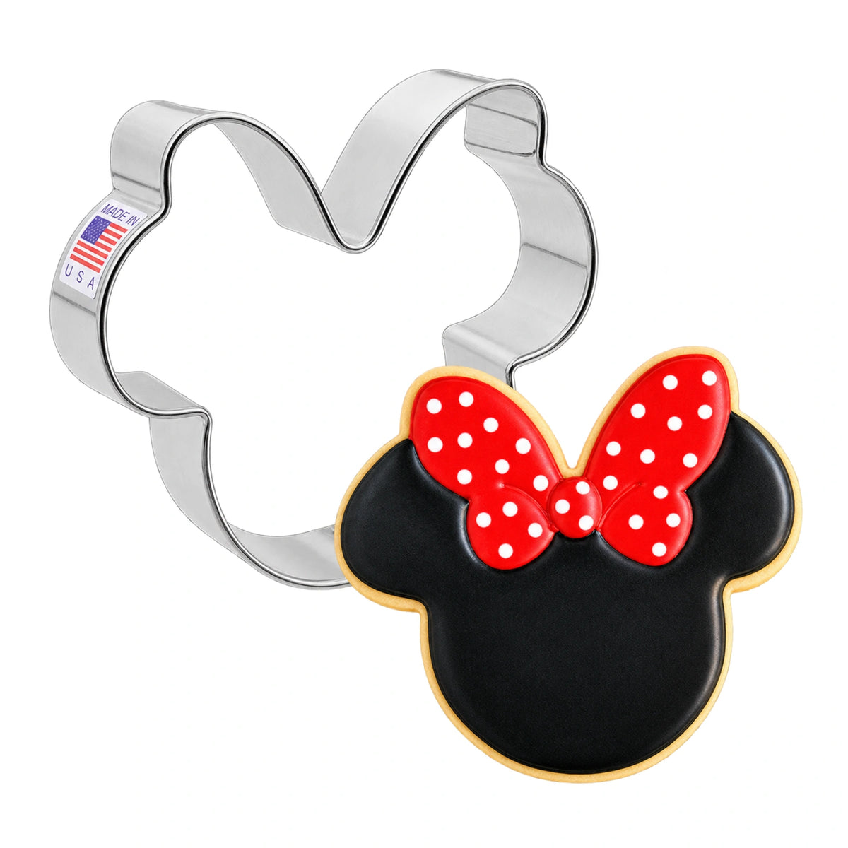 Girl Mouse with Bow Cookie Cutter - Ann Clark