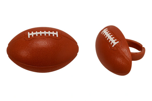 3D Football Cupcake Rings - Bakery Crafts