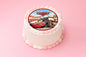 Disney Cars Tow and Lightning Mcqueen Round Edible Icing Image 16cm - BSC