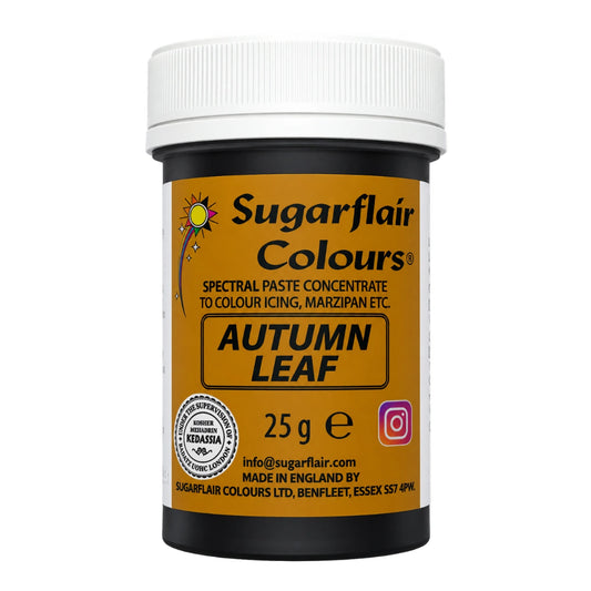 Autumn Leaf Spectral Paste - Fondant and Buttercream Colour 25g - Sugarflair