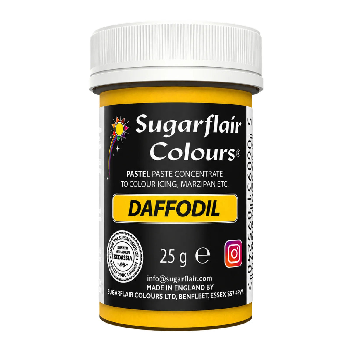 Pastel Daffodil Paste - Food Colour 25g - Sugarflair
