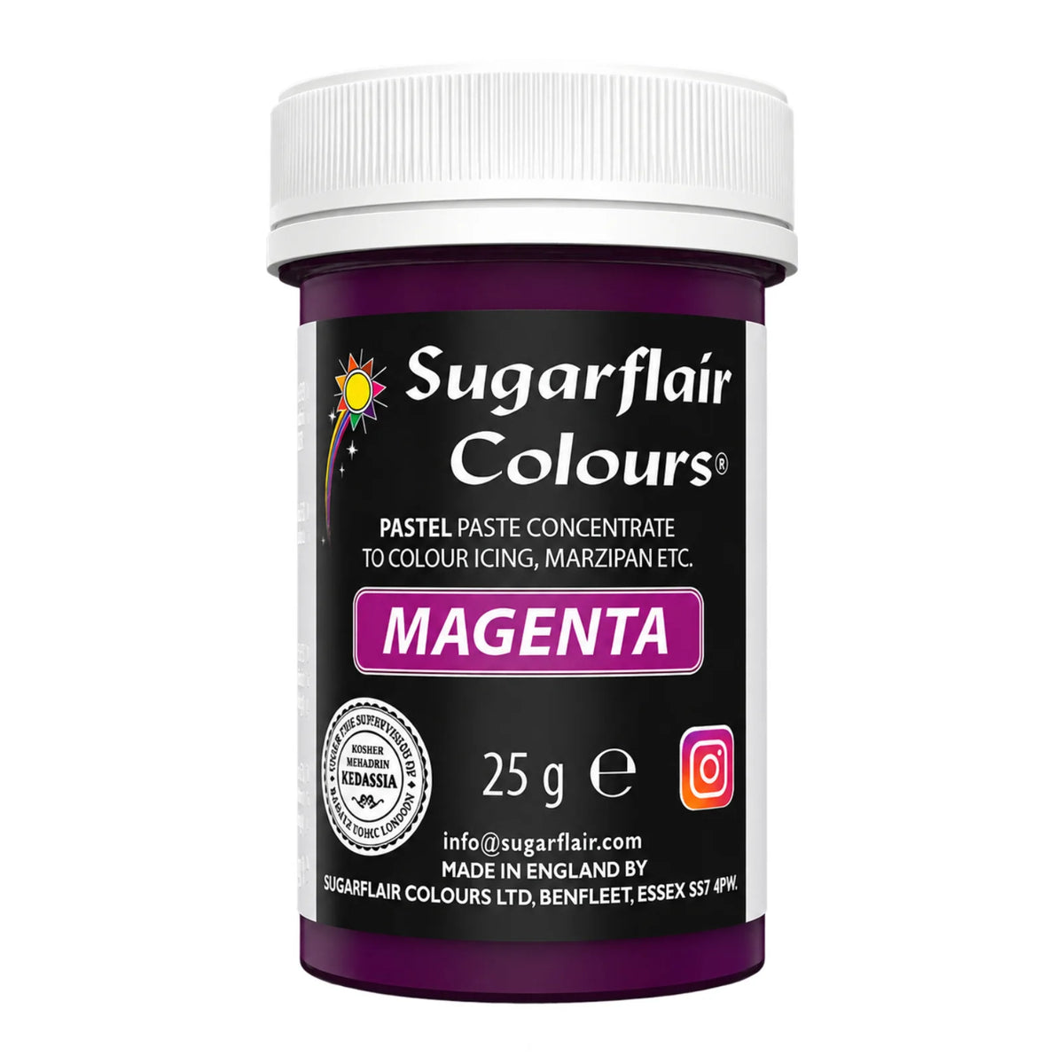 Pastel Magenta Paste - Food Colour 25g - Sugarflair