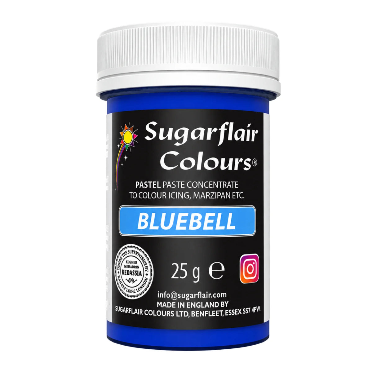 Pastel Bluebell Paste - Food Colour 25g - Sugarflair