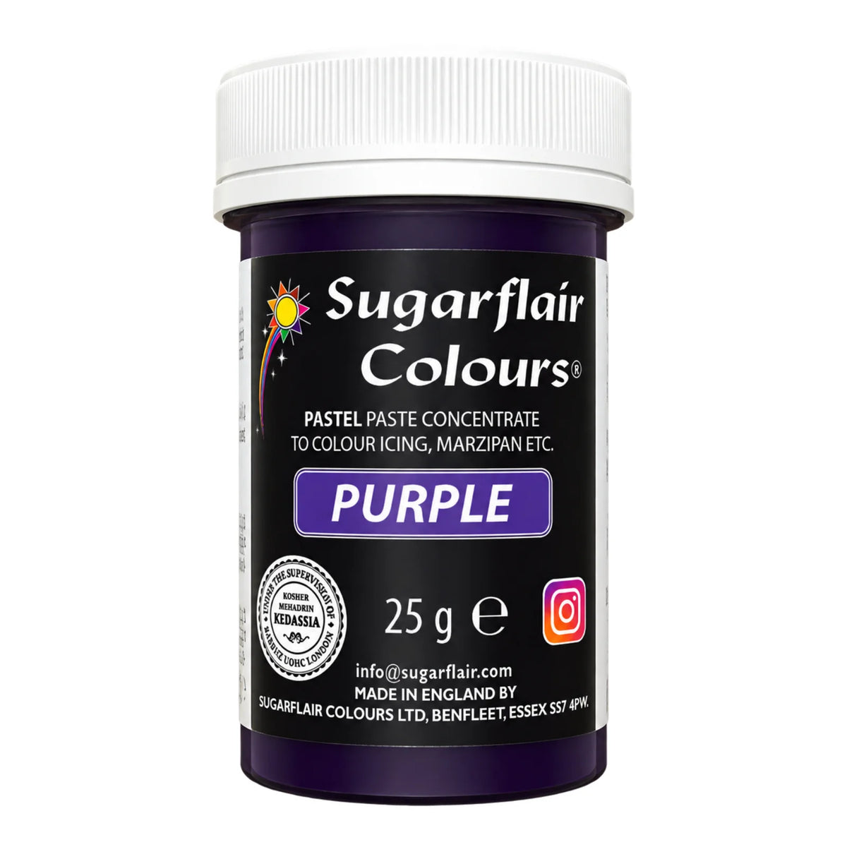 Pastel Purple Paste - Food Colour 25g - Sugarflair