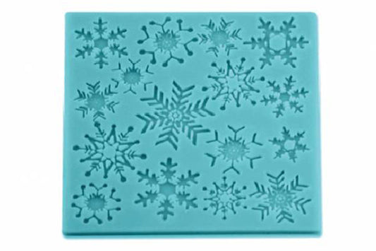 Snow Flakes 105mm x x 7mm - Iconic Cake Art