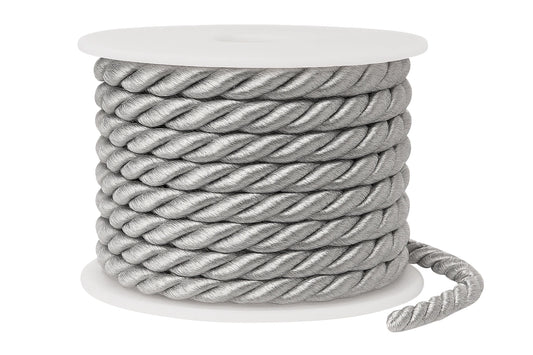 Silver Rope Cushion Cord 8mm - My Dream Cake