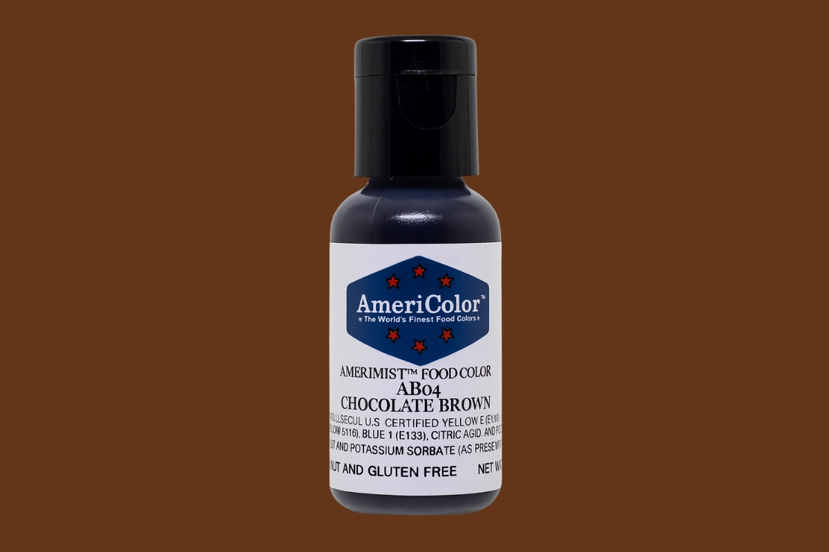 0.65oz AmeriMist Airbrush Americolor - CHOCOLATE BROWN