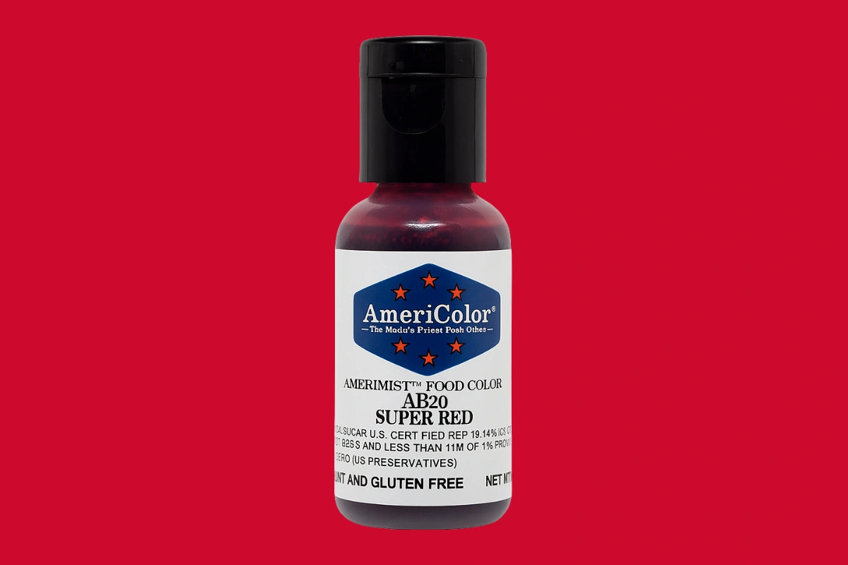 0.65oz AmeriMist Airbrush Americolor - SUPER RED