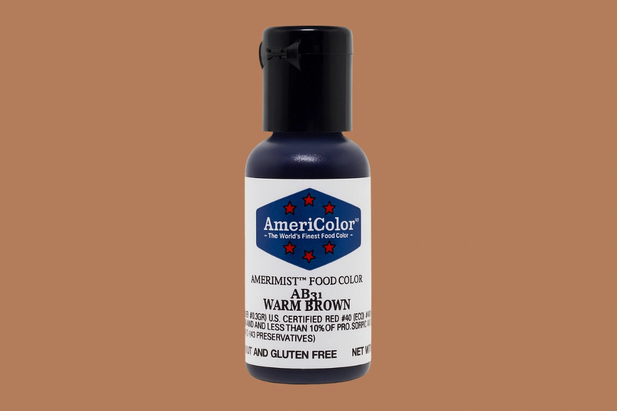 0.65oz AmeriMist Airbrush Americolor - WARM BROWN