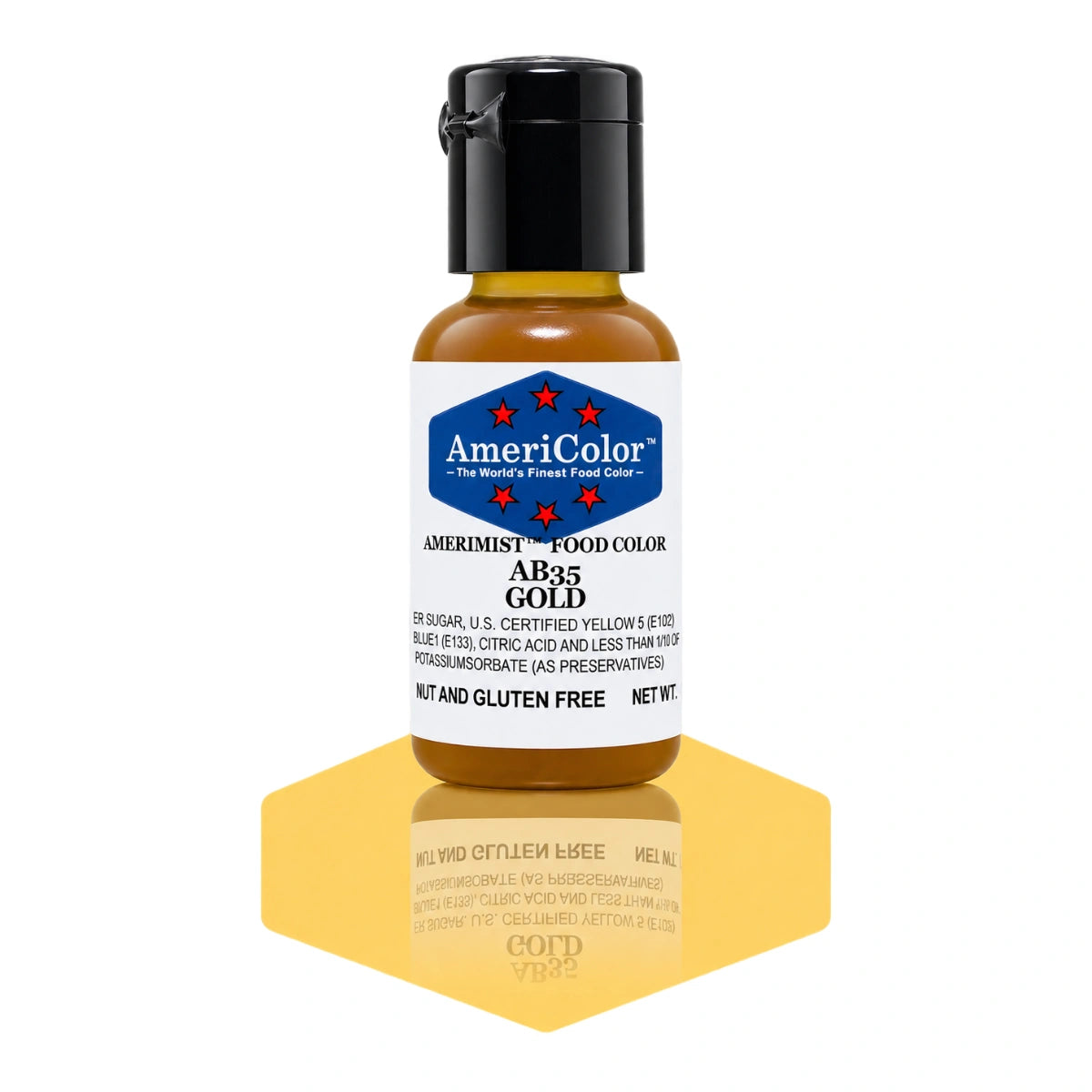 Gold Amerimist Airbrush 0.65oz - Americolor