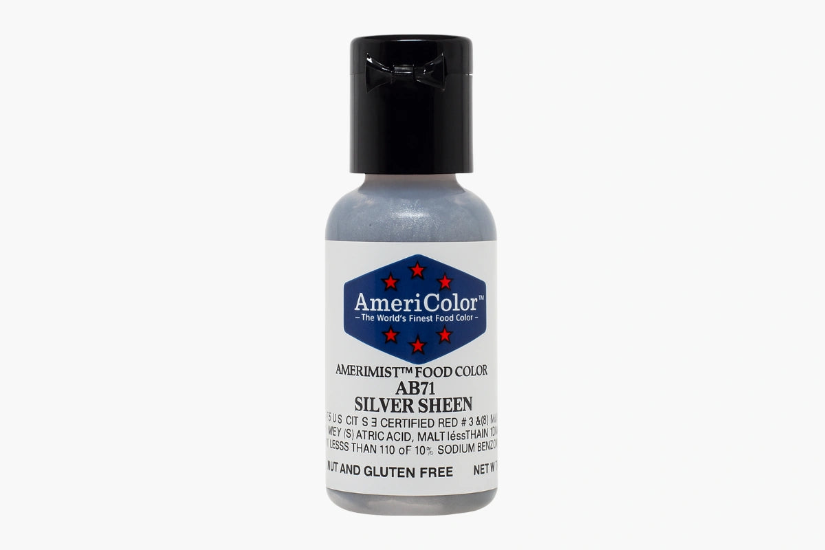 0.65oz AmeriMist Airbrush Americolor - SILVER SHEEN