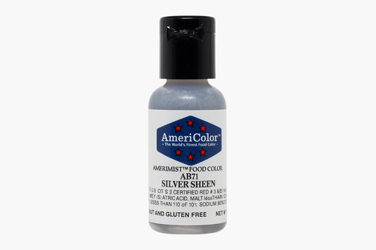 0.65oz AmeriMist Airbrush Americolor - SILVER SHEEN
