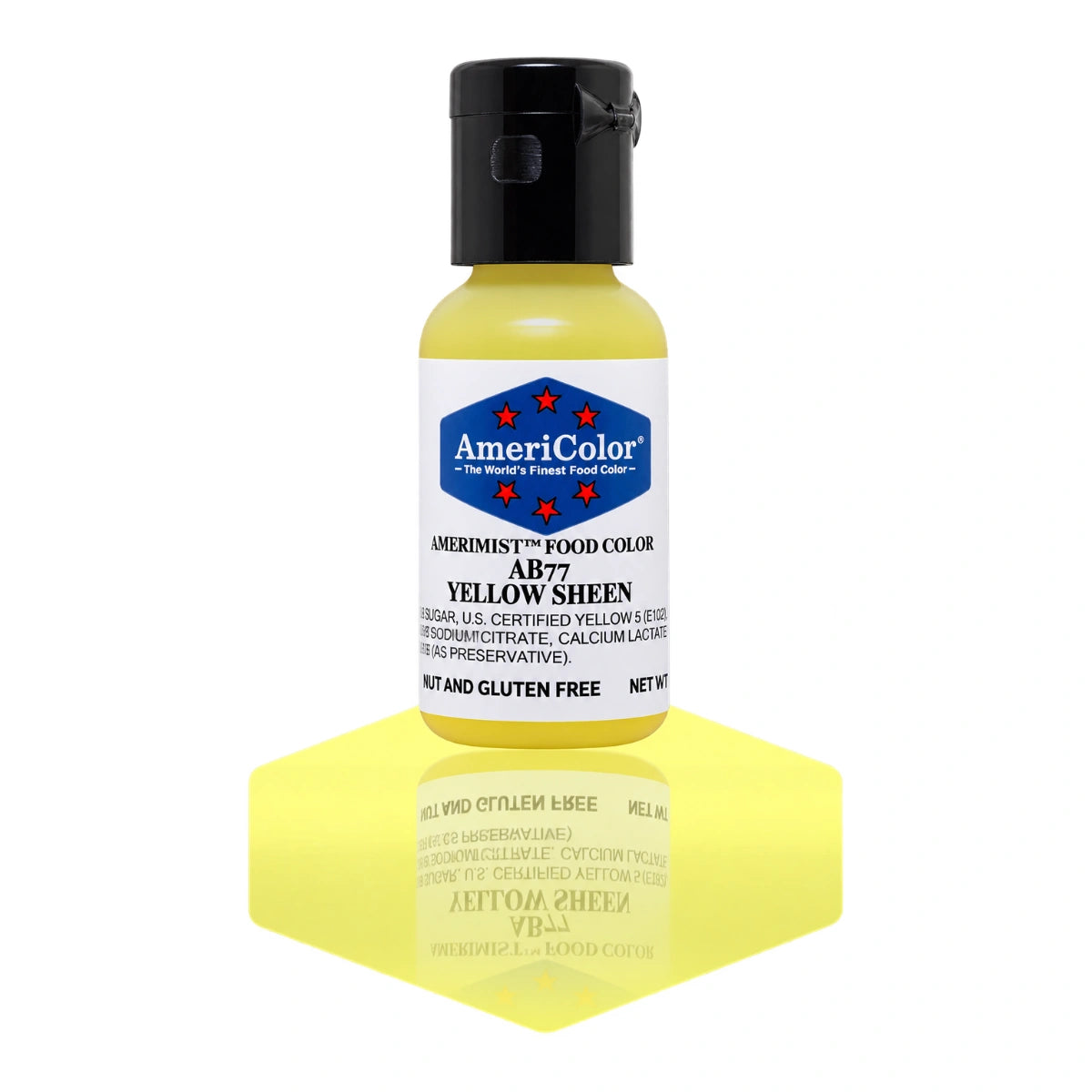 Yellow Sheen Amerimist Airbrush 0.65oz - Americolor
