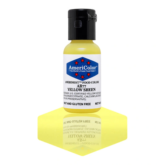 Yellow Sheen Amerimist Airbrush 0.65oz - Americolor