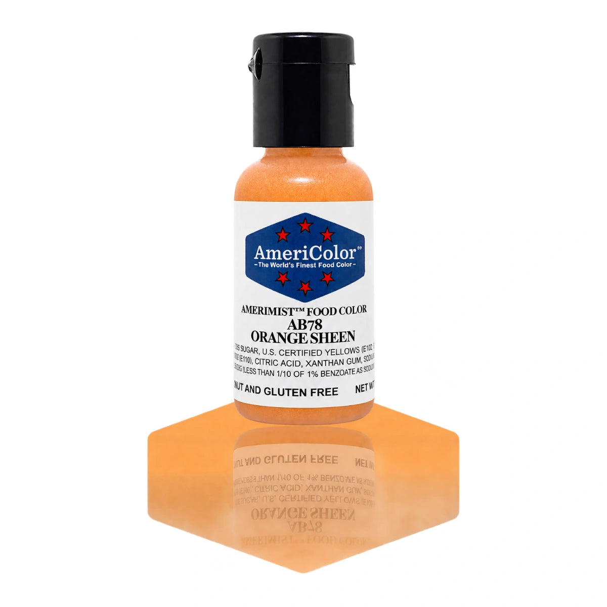 Orange Sheen Amerimist Airbrush 0.65oz - Americolor
