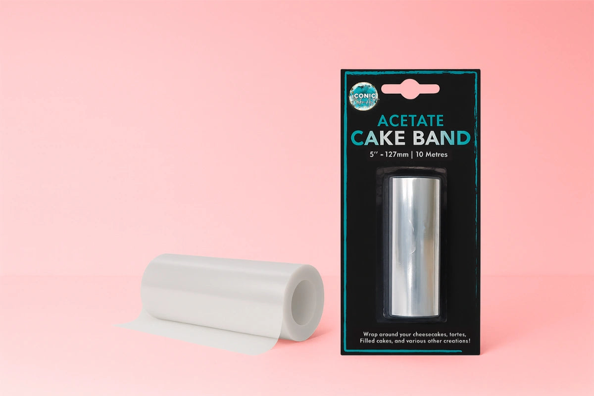 Acetate Cake Band Roll - Iconic Cake Art - 5 Inch