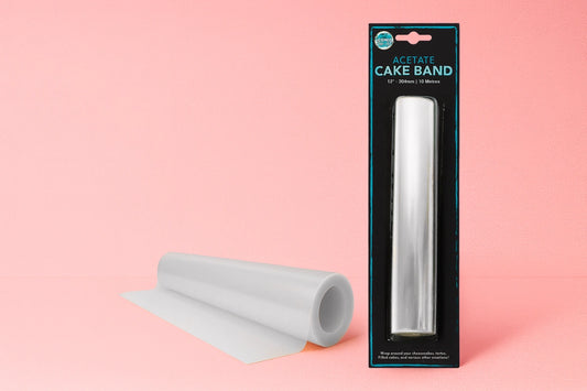 Acetate Cake Band Roll - Iconic Cake Art - 12 Inch