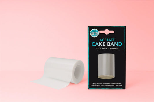 Acetate Cake Band Roll - Iconic Cake Art - 2.5 Inch