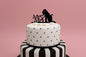 High Mr and Mrs Couple - Wedding Silhouette Cake Topper - Cake Decor 17cm - Iconic Cake Art