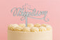 Silver Baptism - Cake Topper - Mirror - Iconic Cake Art
