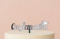Silver Confirmation - Cake Topper - Mirror - Iconic Cake Art