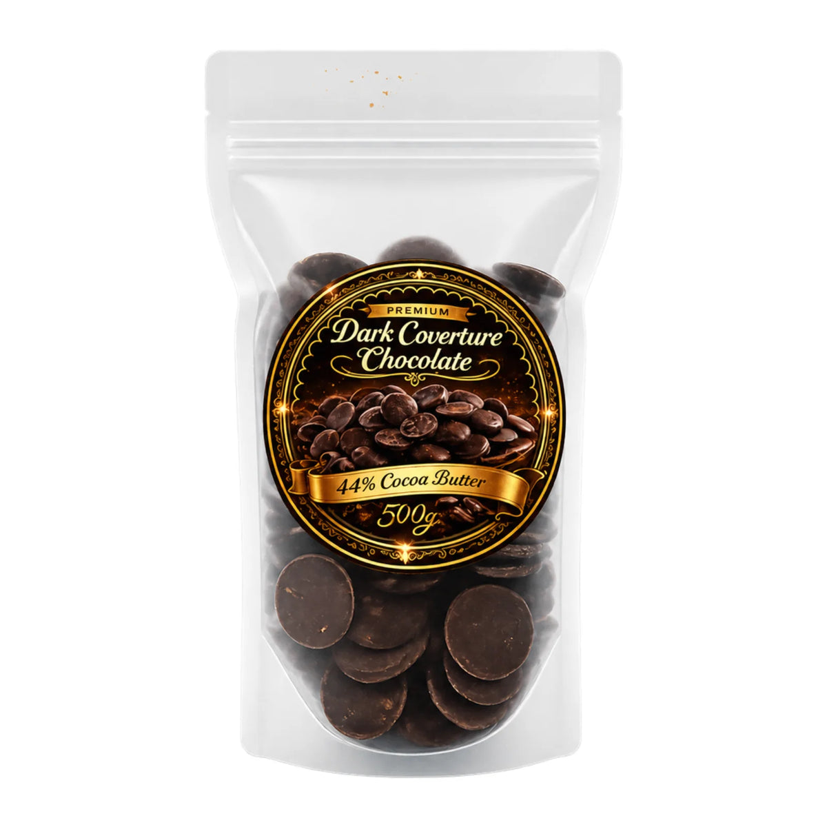 Chocolate Couverture Dark 46% Cocoa Butter - Easy Melts 500g - Barry Callebaut