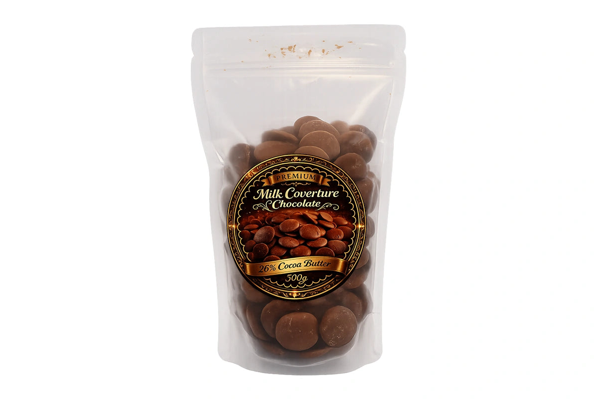 Chocolate Couverture Milk 28% Cocoa Butter - Easy Melts 500g - Barry Callebaut