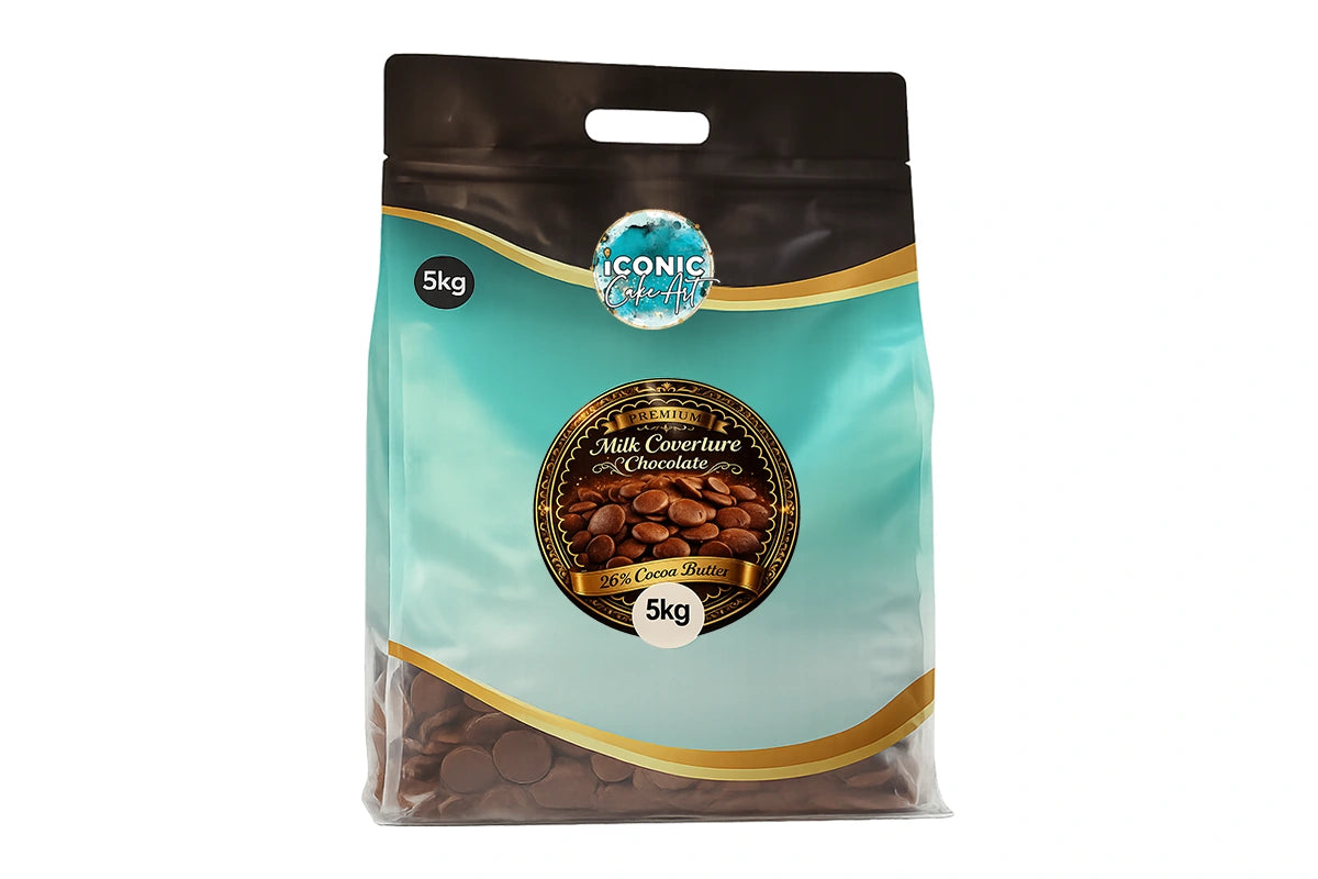 Chocolate Couverture Milk 28% Cocoa Butter - Easy Melts 5kg - Barry Callebaut