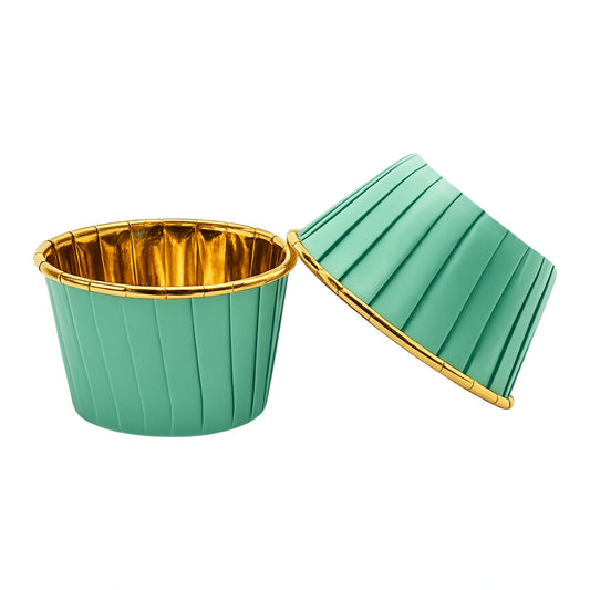 Green Baby Cupcake Liners (50 Pack) - Iconic Cake Art