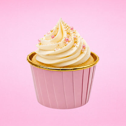 Pink Baby Cupcake Liners (50 Pack) - Iconic Cake Art