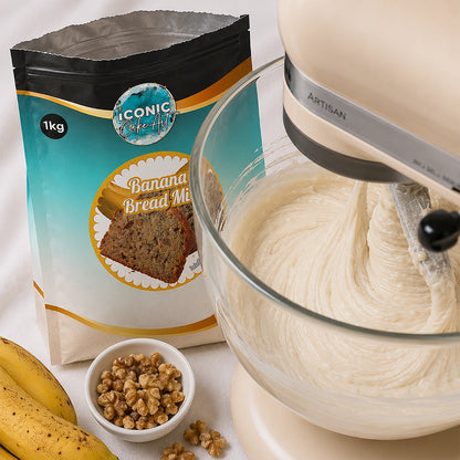 Banana Bread Mix 1kg - Iconic Cake Art