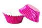 Hot Pink Large - Plain Baking Cupcake Case (25 Pack) - Gateau Art