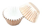 Rose Gold Mini Cupcake Cases 25mm (50 Pack) - Gateau Art