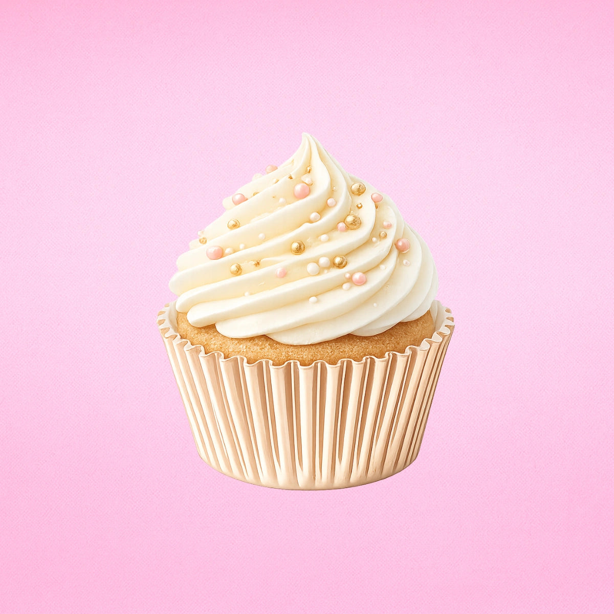 Rose Gold Mini 35mm Foil Cupcake Cases- 50 Pieces